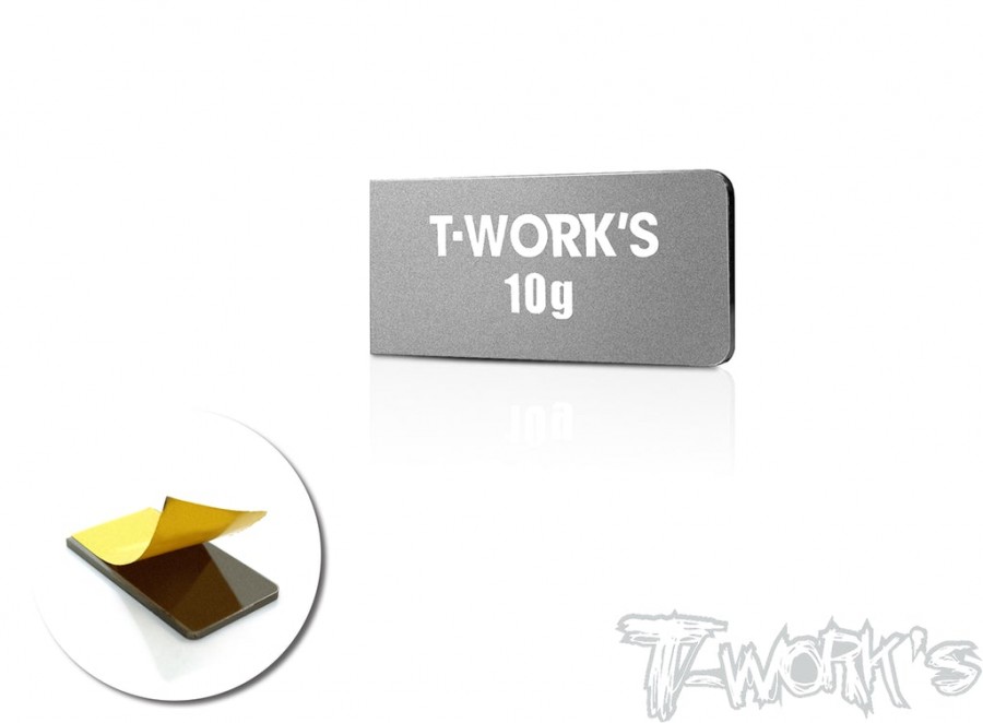 T-Work`s Tungsten Adhesive Balance Weight (10g) for Mugen Seiki MTC-2