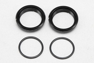 Yokomo BD12 Shock Adjust Nut + O-Ring (2)