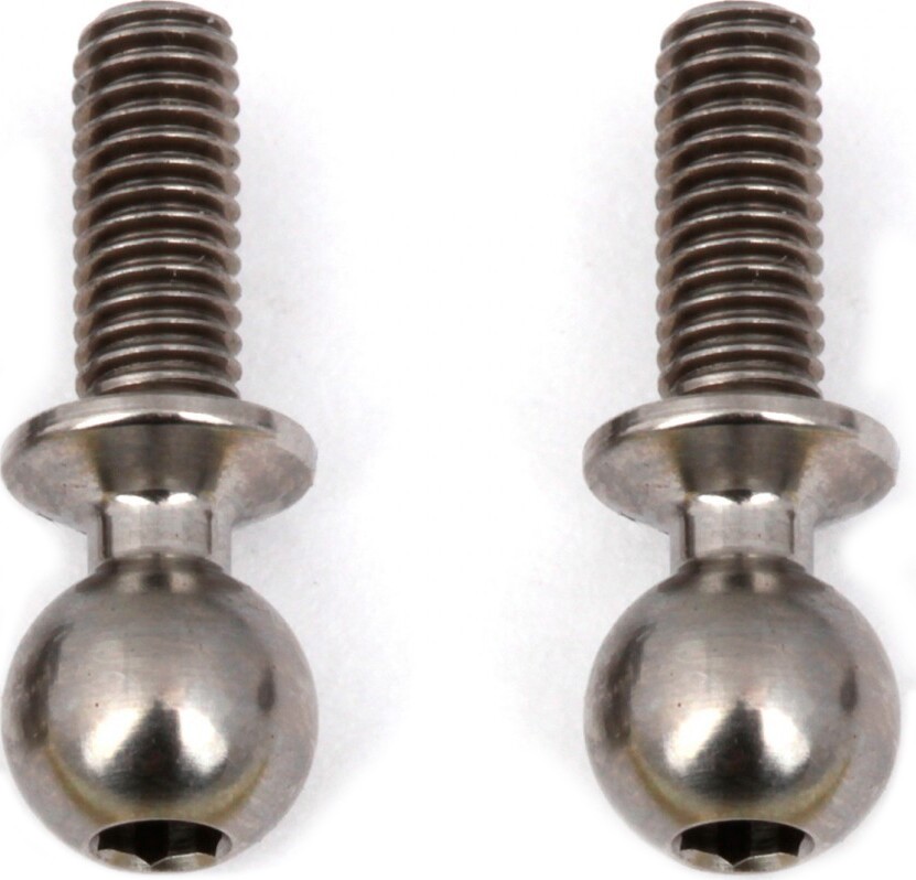 Team Associated FT HD Ti Ballstuds, 8mm