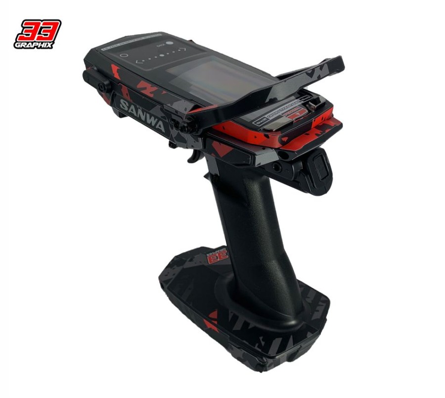 MR33 Sanwa M17 Skin Aufkleberbogen by 33Graphix