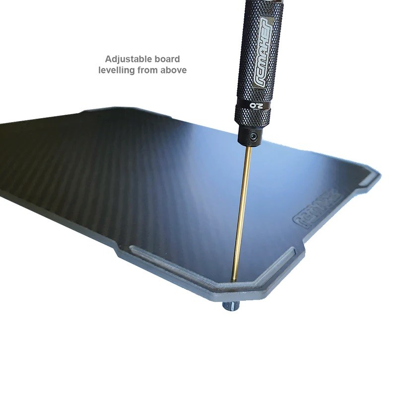 RC MAKER GeoCarbon Setup Board Matte V2 39,5 x 32cm