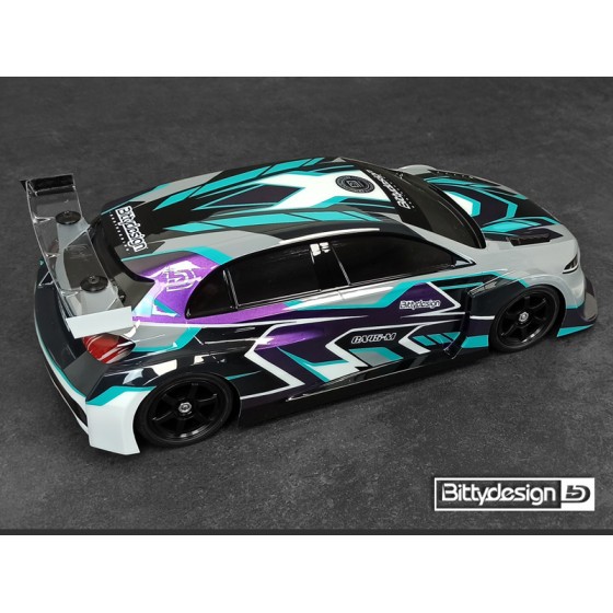 Bittydesign CA45 1:10 M-Chassis Clear Body 0,7mm