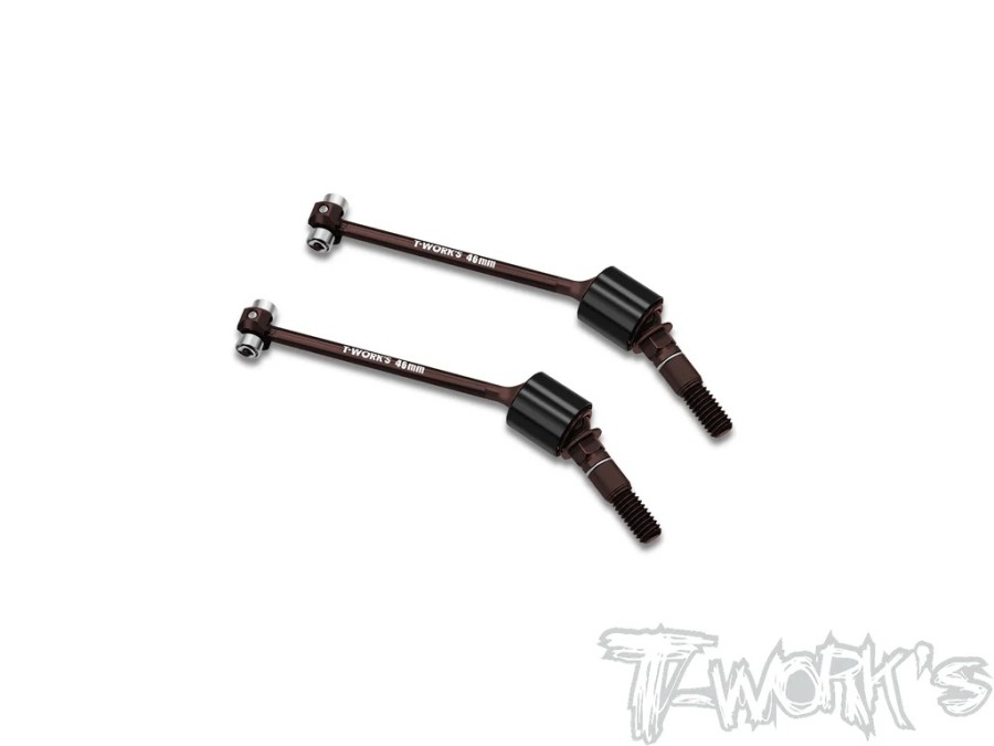 T-Work`s Kugellager ECS Antriebswellen Vorne 46mm V2für Xray X4-24/25 + X4F-24/25)