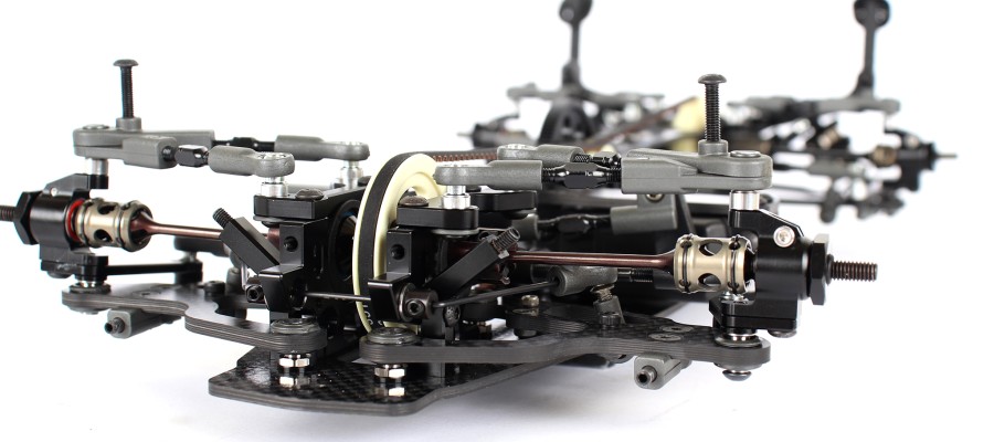ARC A10-25 Tourenwagen Baukasten 1:10 Kohlefaser Chassis