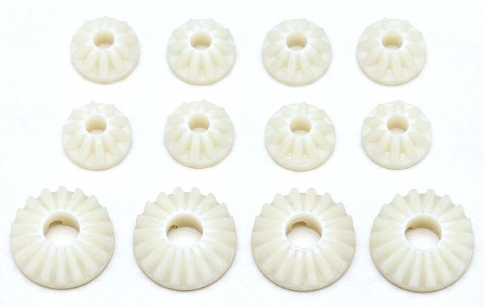 Yokomo RS1.0 Molded Bevel Gear Differential Set (2 Sets)