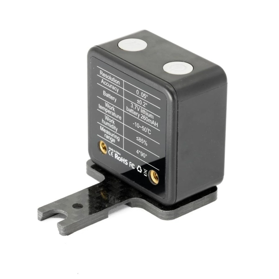 OfficinaRC Digital Caster Angle Finder with Carbon Plate
