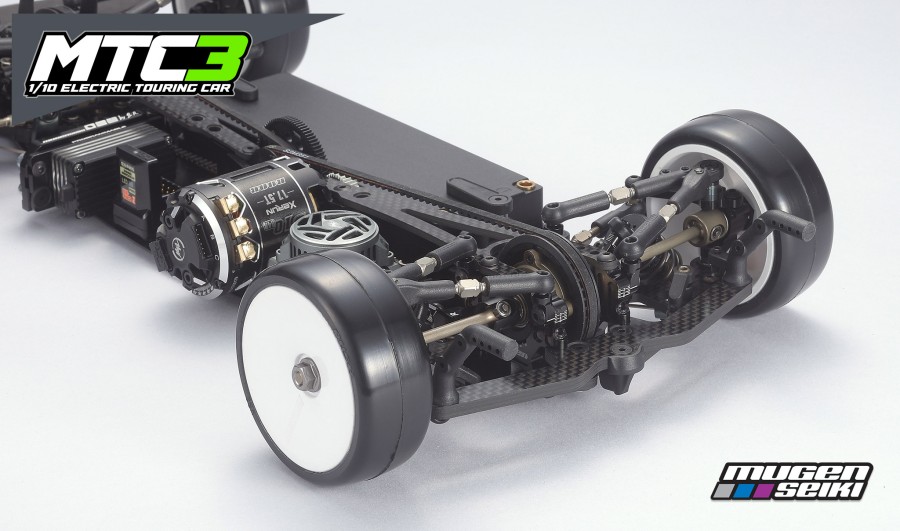 Mugen Seiki MTC-3 Tourenwagen Baukasten 1:10 mit Aluminium Chassis