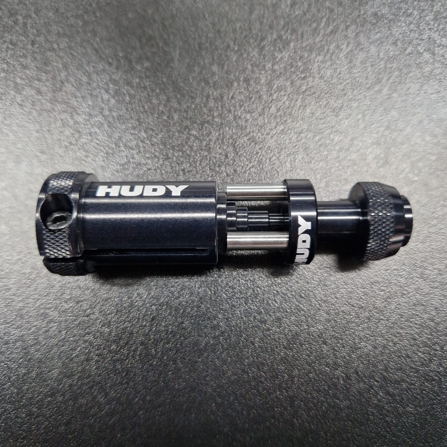 HUDY Aluminium 3-Pin Felgen Adapter Vorne/Hinten 1:12 Pan Car