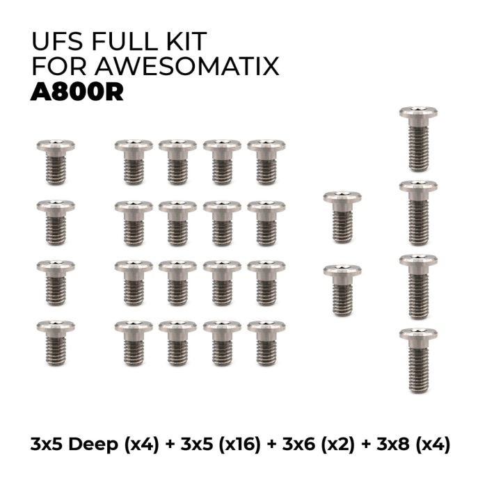OfficinaRC Titan UFS Screw Set for Awesomatix A800R (26)
