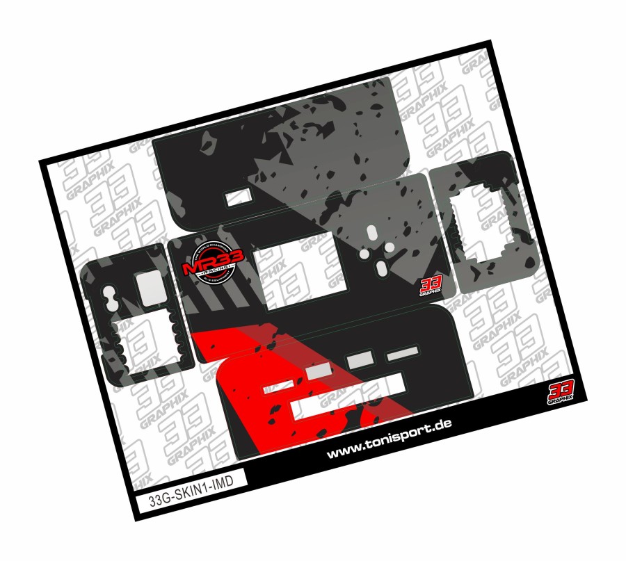 MR33 Gens Ace Imars Duo Skin Sticker Sheet by 33Graphix