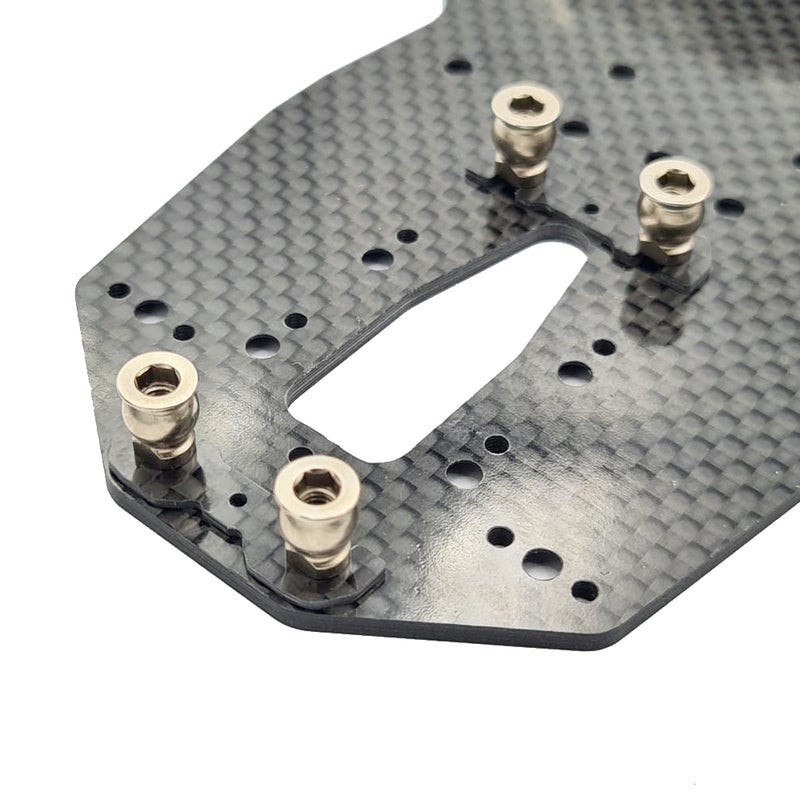 RC MAKER Carbon Roll Centre Shim Plate Set for Xray X4 (2mm)
