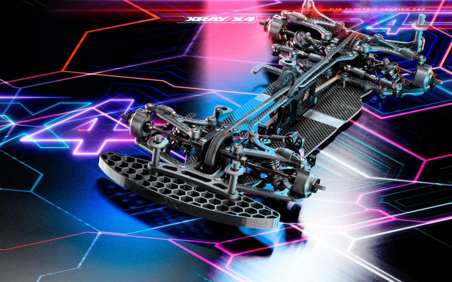 XRAY X4-2025 1:10 Tourenwagen Baukasten Aluminium Chassis