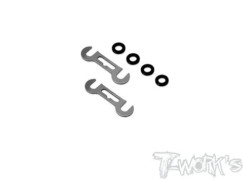 T-Work`s 0.5mm Rear Roll Center Spacer for Mugen Seiki MTC-2 (2)