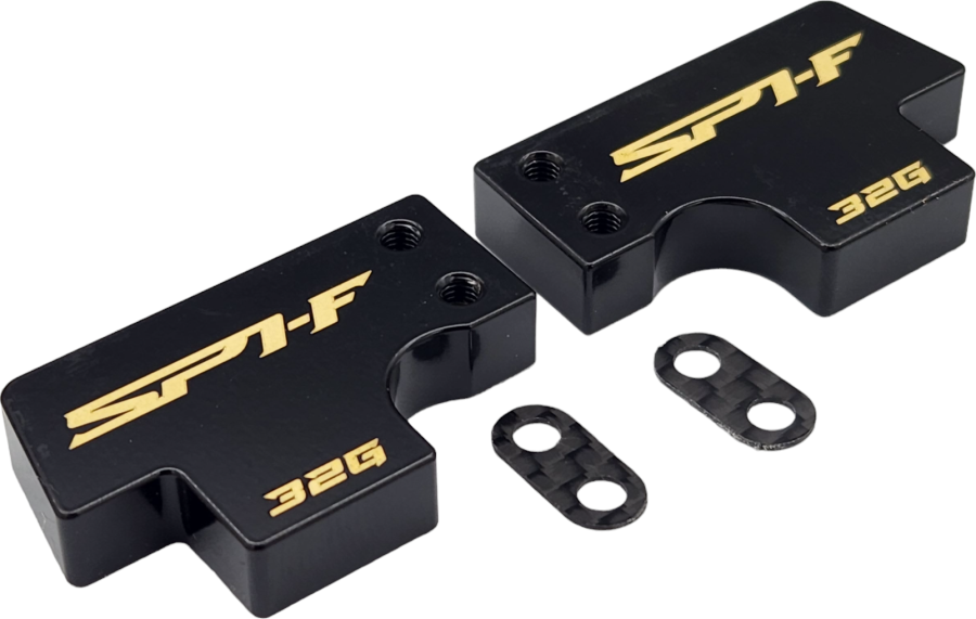RC MAKER SP1-F Front Bulkhead Balance Weight L/R 32g (2)