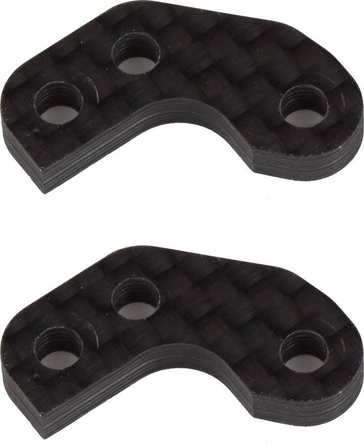 Team Associated RC10B7 Caster Block Link Mount Set, -1mm