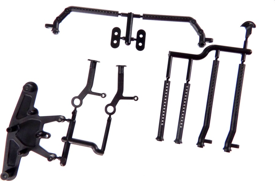 Mugen Seiki MTC-3 Kunststoff Rammer & Teile (Set)
