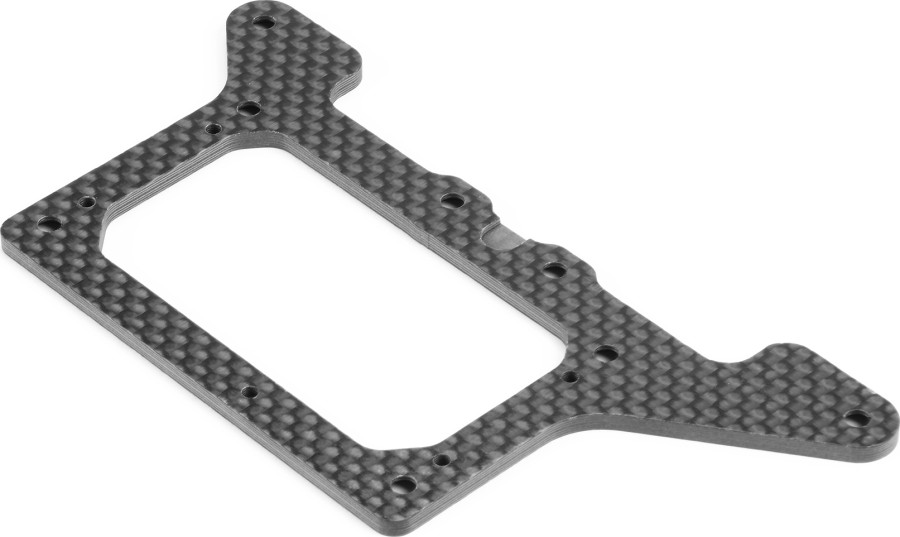 Xray X1-2024 Carbon Rear Lower Pod Plate 2,5mm (1)