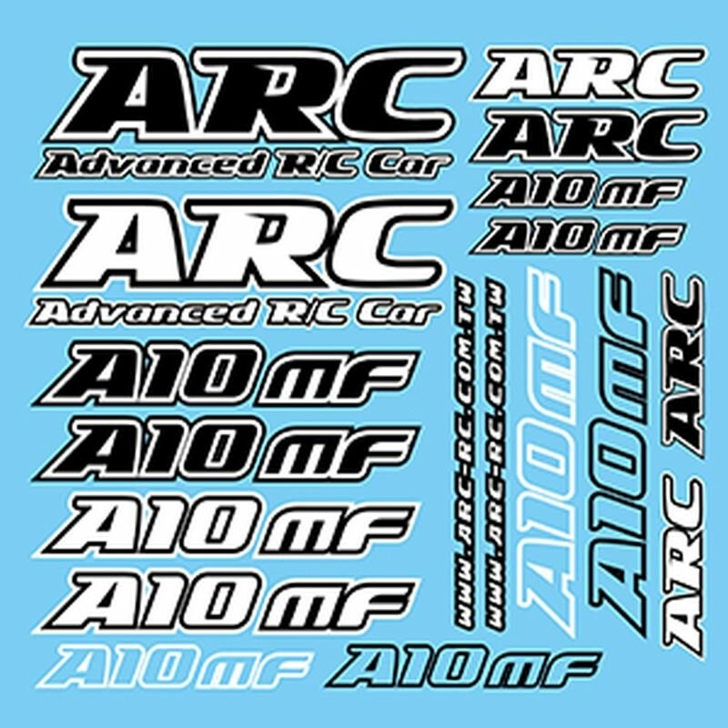 ARC A10MF Decorbogen Aufkleber