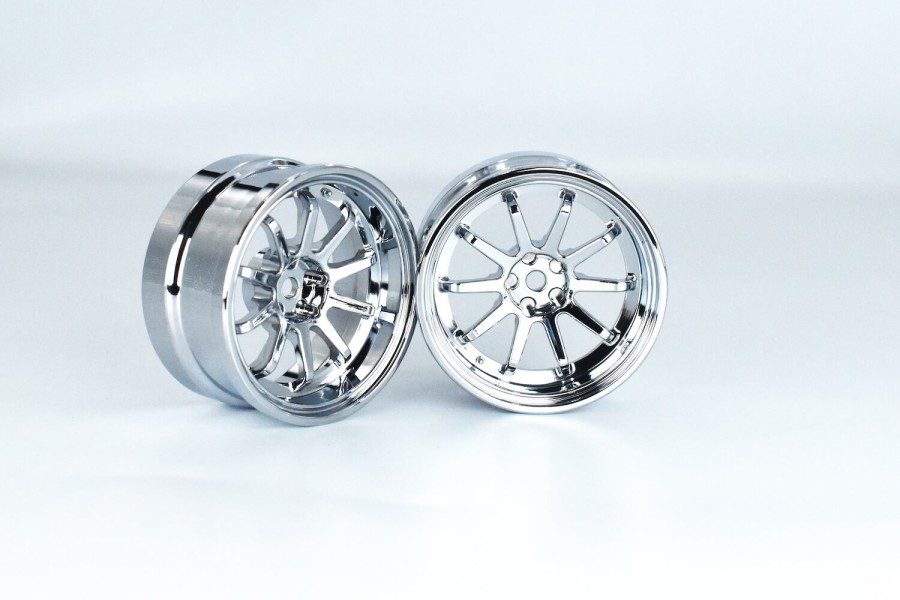 Reve D Competition Drift Wheel VR10 Offset 10mm, (2) - Silver