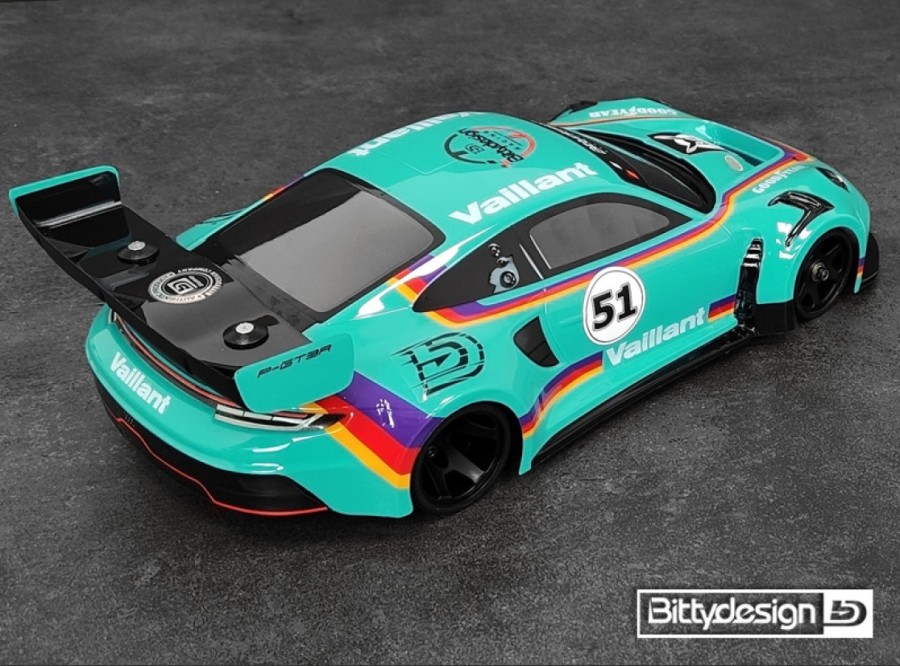 Bittydesign P-GT3R 1:12 Supastox Clear Body