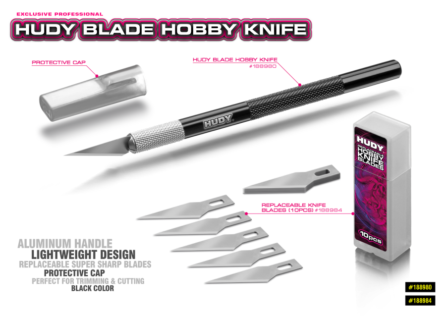 HUDY Hobby Knife Scalpell
