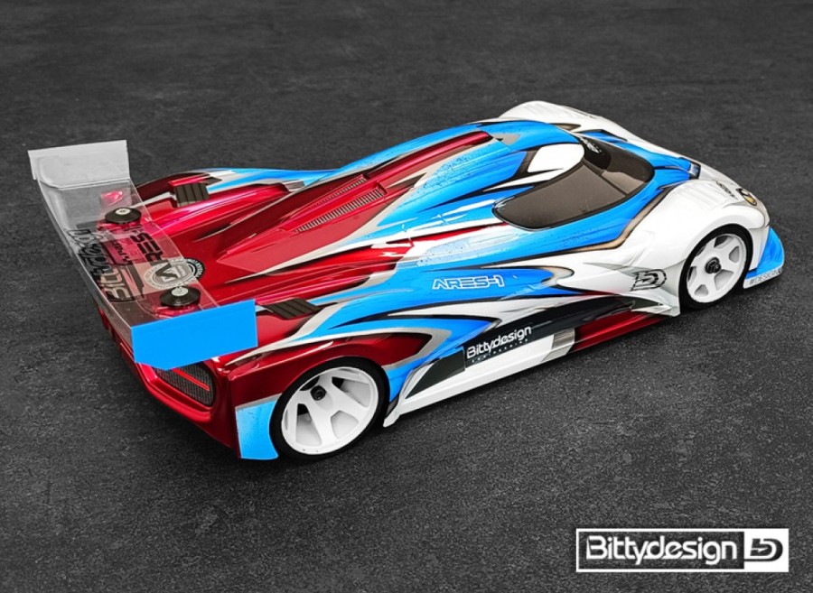 Bittydesign ARES-1 GT12 Supastox Body 1:10 (clear)