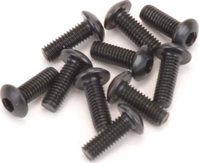 Schumacher Linsenkopfschraube Innensechskant M3x8 mm (10)