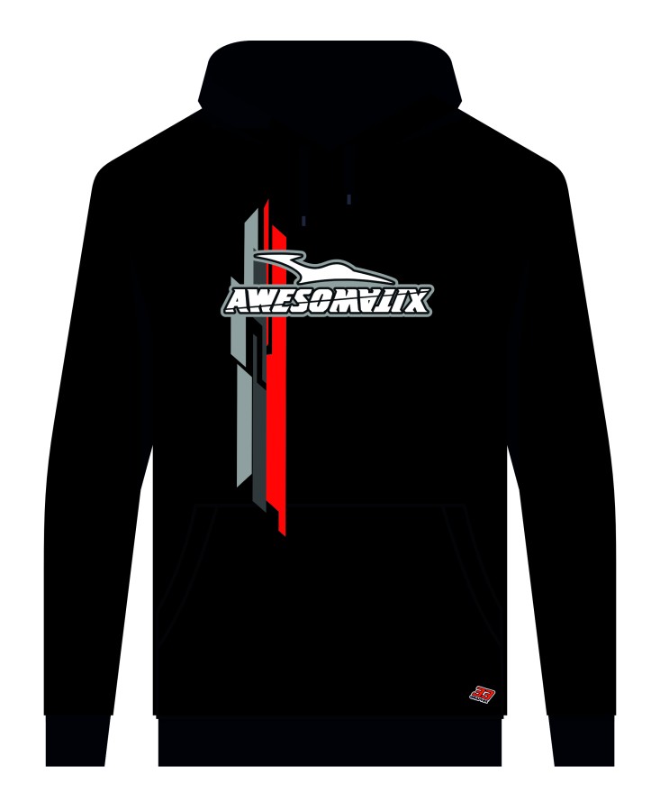 Awesomatix Team Hoodie by 33Graphix - Black