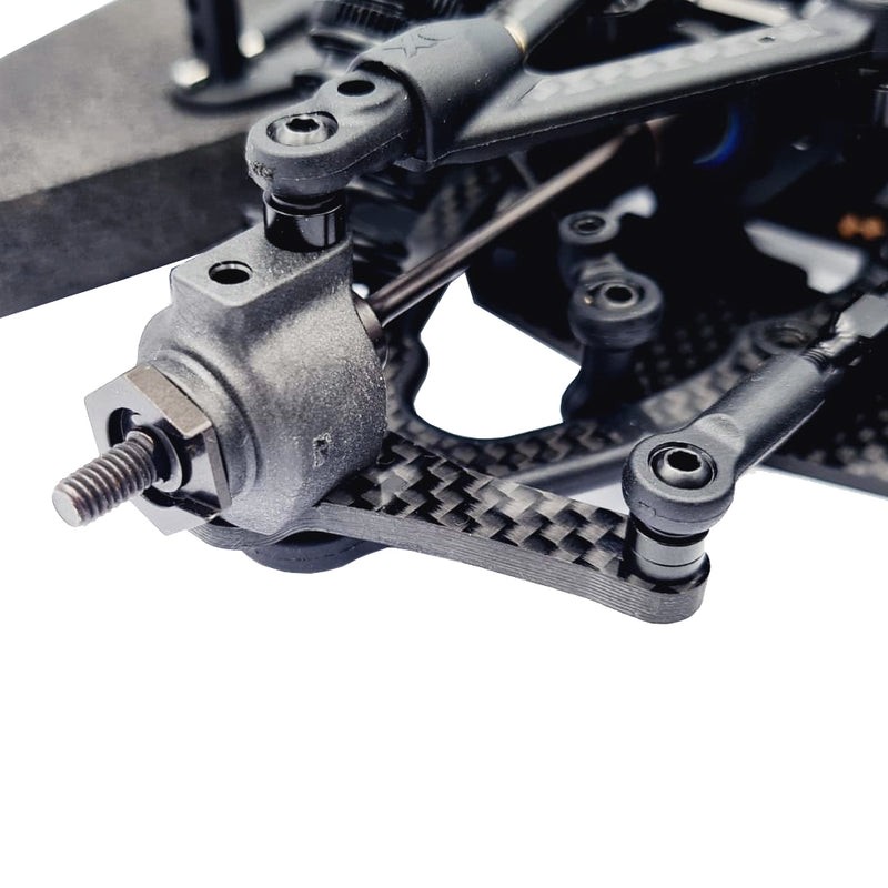 RC MAKER Carbon Front Steering Arms for Xray X4
