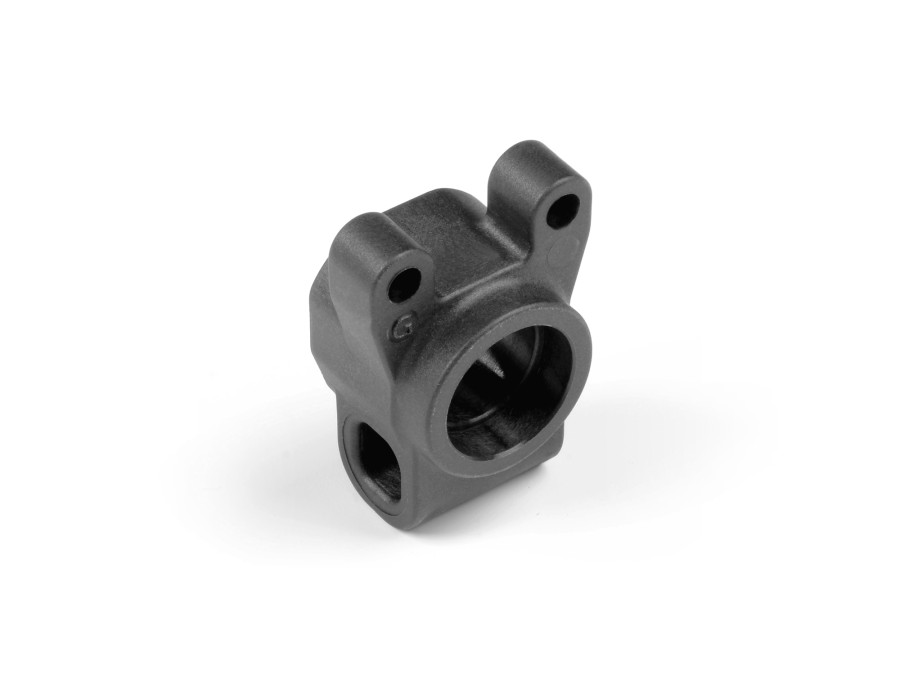 Xray XB2-2024 Composite Radträger Hinten - Untere Position - Graphite