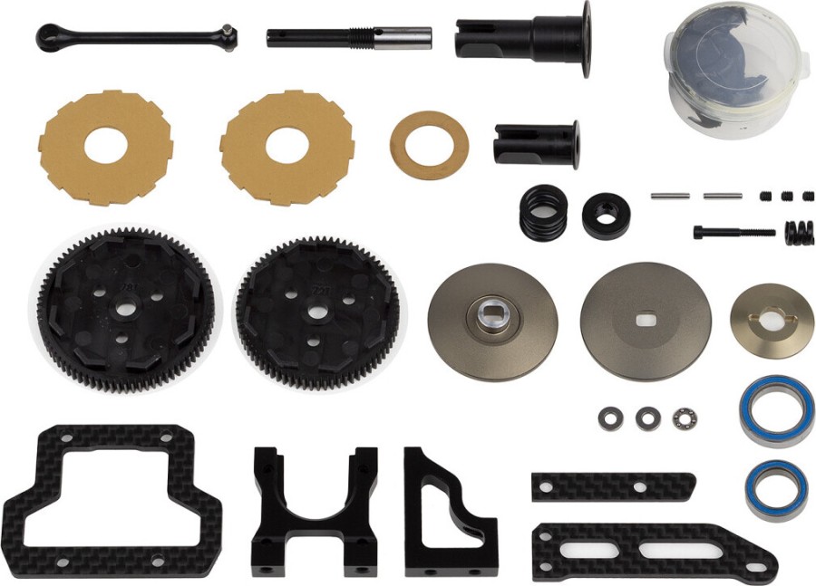 Team Associated RC10B74.2 FT Decoupled Slipper Clutch Conversion Kit