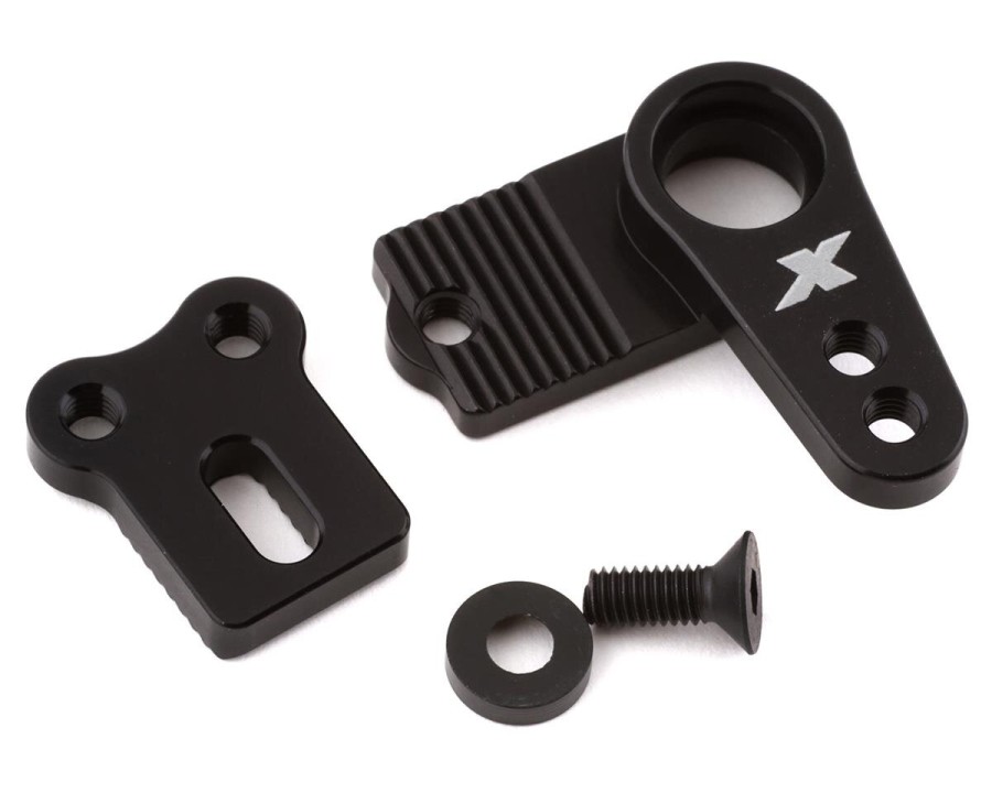 XRAY X12 Aluminum Adjustable Servo Saver Set - Black