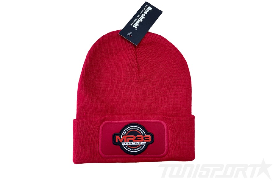 MR33 Beanie Mütze - Rot