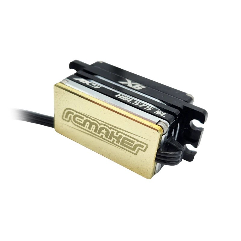RC MAKER Brass 10g Servo Wire Route FWD (Right Sided Servo)