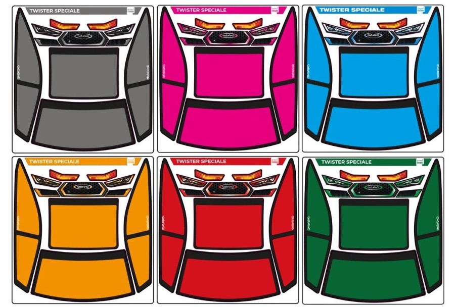 A-Paint Scheiben Aufkleber - Xtreme Twister Speciale (versch. Farben)