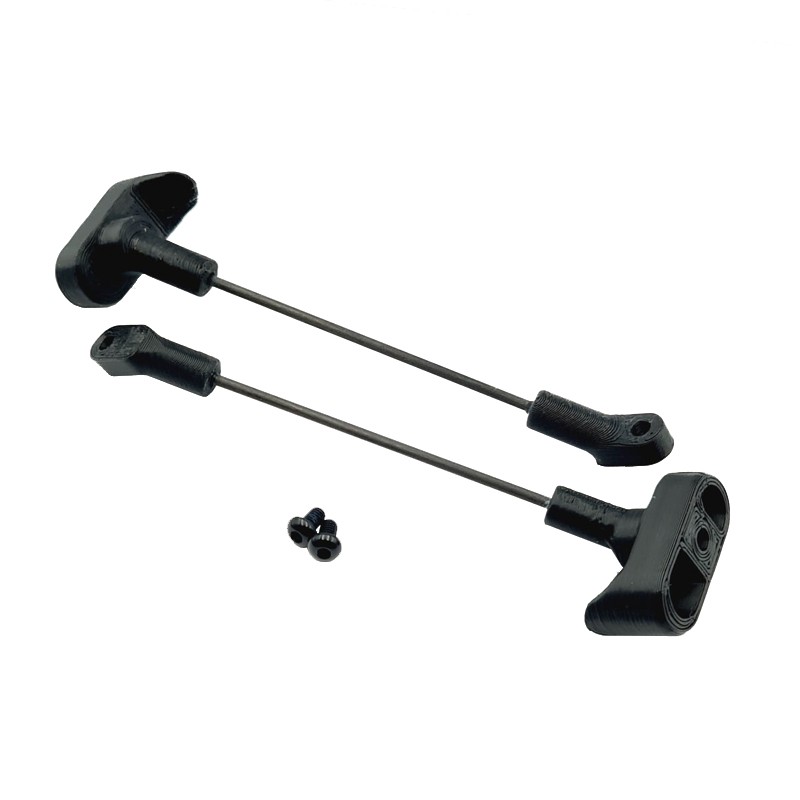RC MAKER 3D Pro Carbon Ultra Lite Wing Mount & Anti Tuck Stiffener Set for 1:10 Touring Car