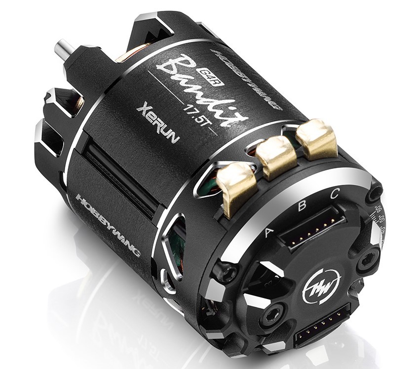 USED-Hobbywing Xerun Bandit G4R Sensored Brushless Motor 17.5T-USED