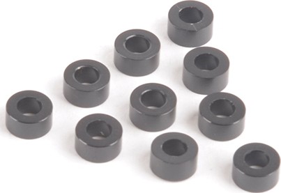 Schumacher M3 Aluminum Washers 3,00mm - Black (10)