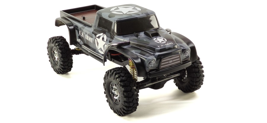 Mon-Tech Pick-Up R Crawler Clear Body