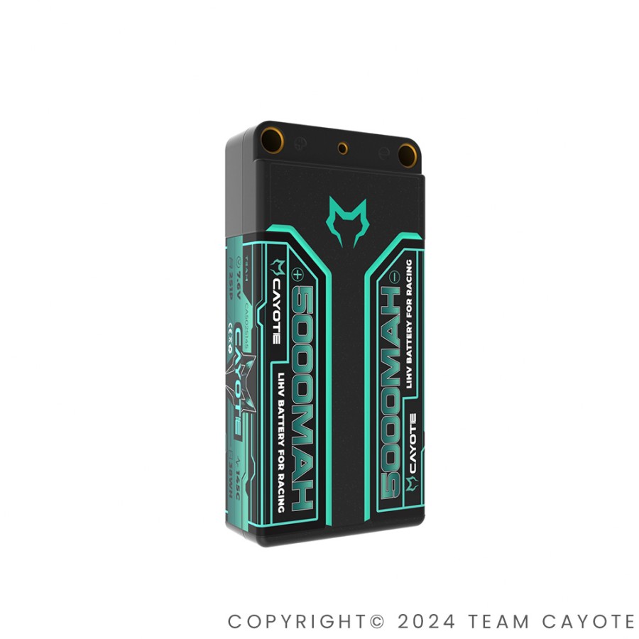 CAYOTE Racing 5000mAh 2S Shorty LiPo Akku 7,6V 145C 179g