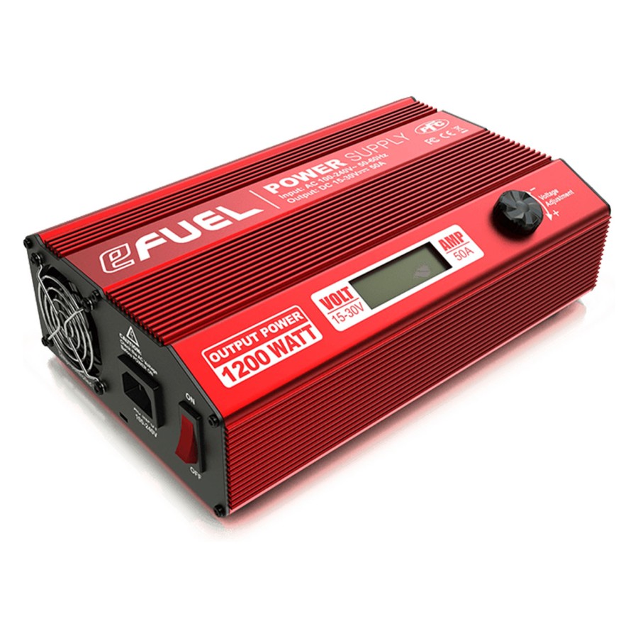 SkyRC eFuel Power Supply 50A 15-30 Volt with LCD Display