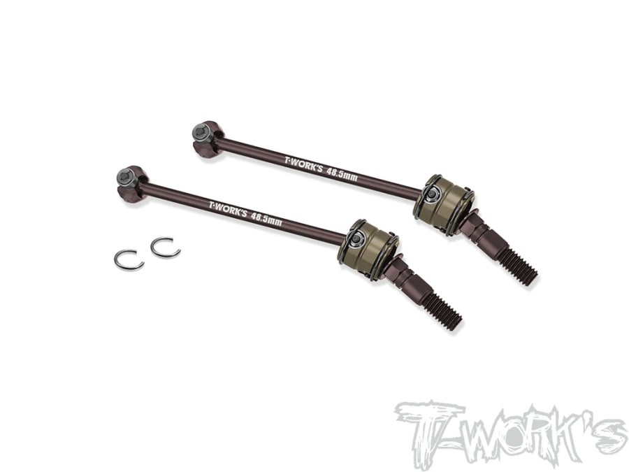 T-Works Doppel Kugellager Antriebswellen Set Xray X4-24/23 & X4F-24 (2)