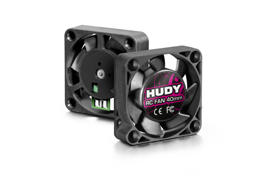 HUDY Brushless RC Fan 40mm with Internal Soldering Tabs