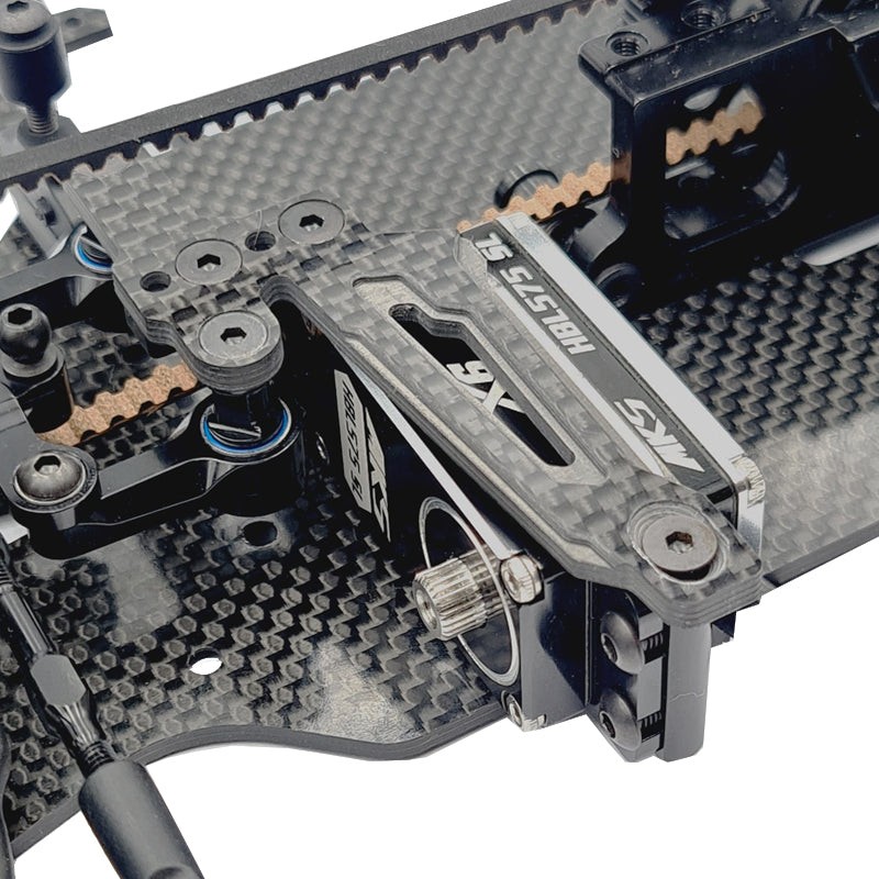 RC MAKER GEOCarbon Floating Front Servo Mount for Xray X4