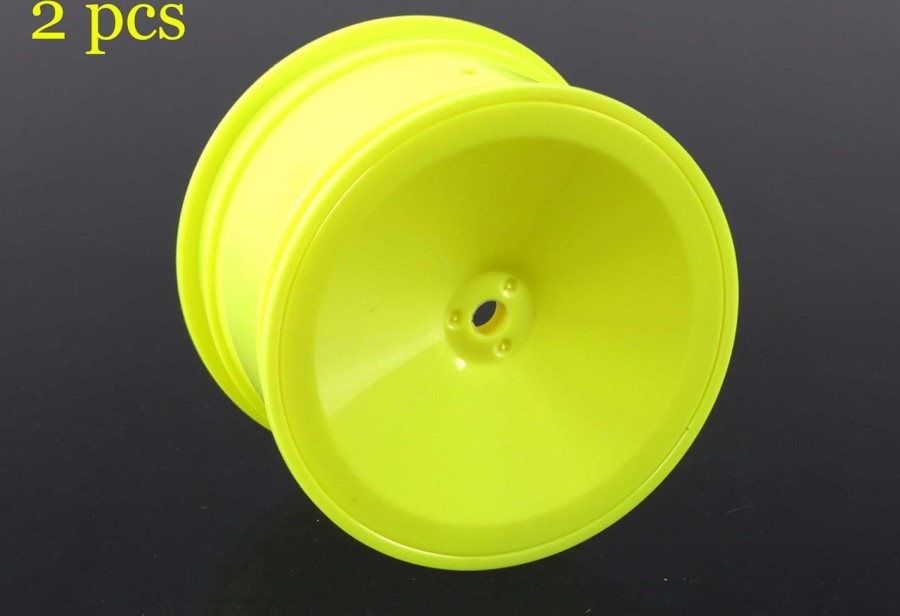 MSB1 Rear Wheels 2.2in 12mm Hex - Yellow (2)