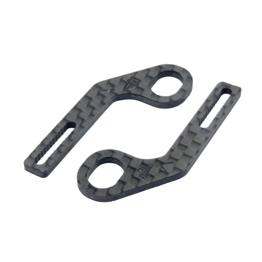 RC MAKER Carbon Extensions for "ULTRA LITE" Body Mount System ALL TYPES