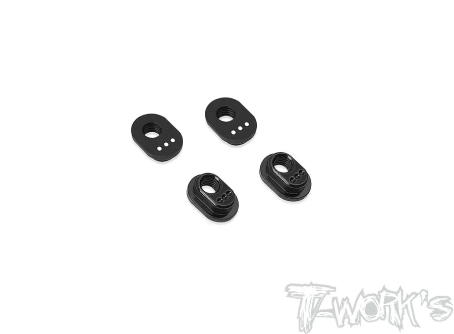 T-Work`s Caster Adjust Bushing D3 (0.5/3/5.5 degrees) for Xray X4 (4)