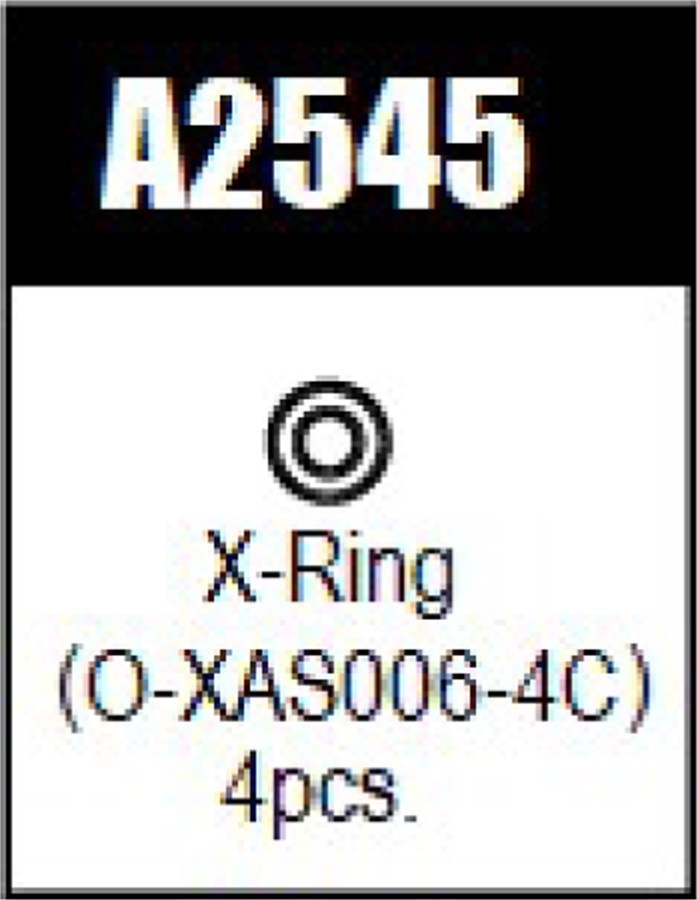 Mugen Seiki MTC-2R Dämpfer X-Ringe (4)