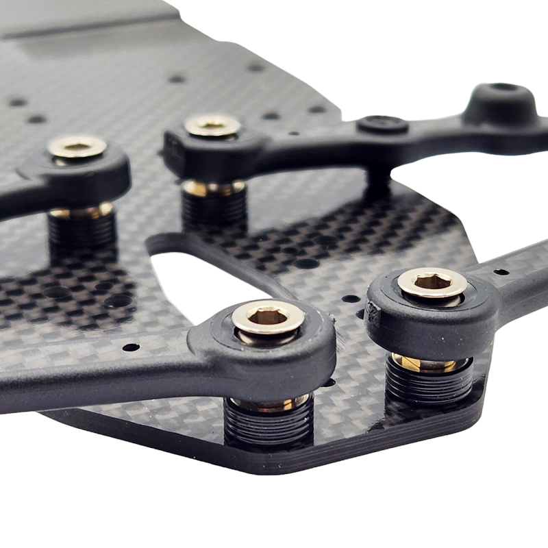 RC MAKER Brass Ring Roll Center Shim Set (16)