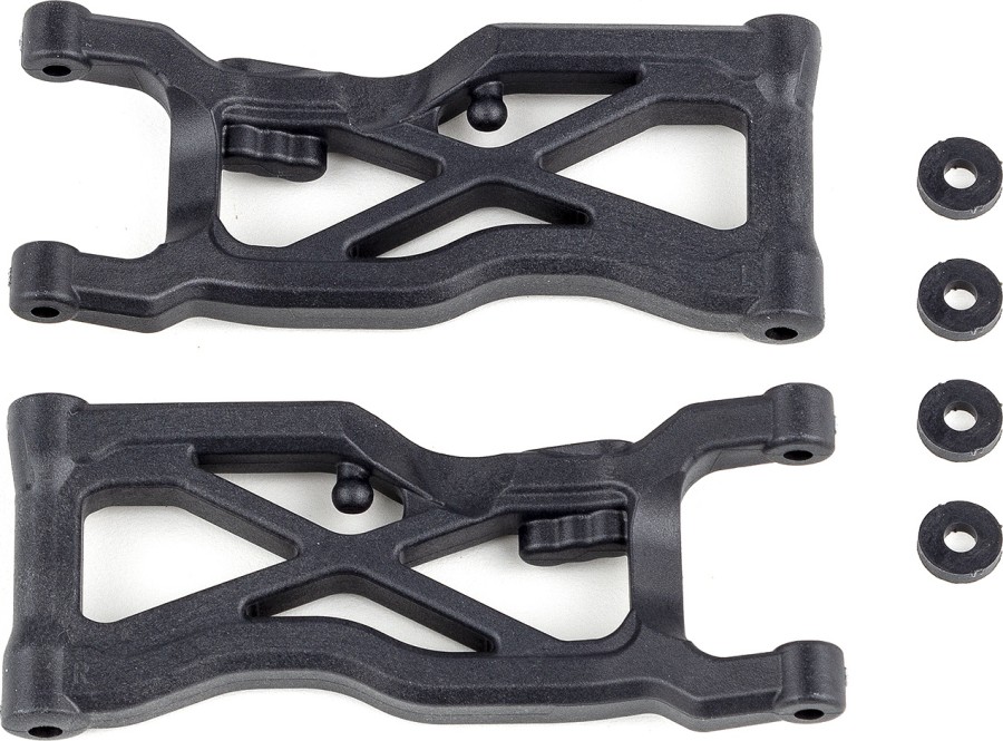Team Associated RC10B7 FT Rear Suspension Arms, carbon